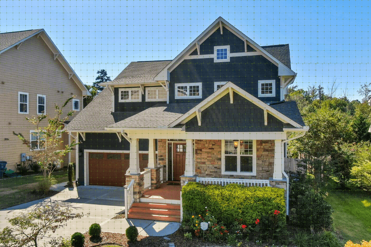 Modern craftsman home